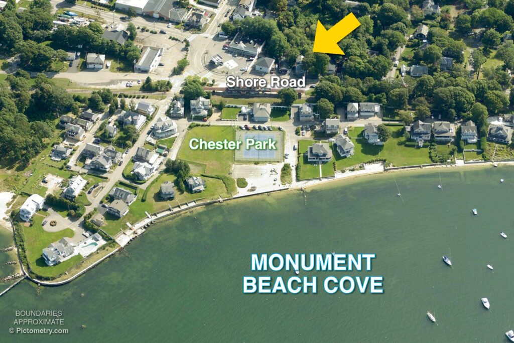 BOURNE (MONUMENT BEACH), MA – 2,684+/- sf Mixed-Use Building w/ Ocean Views on .11+/- ac. foreclosure property image